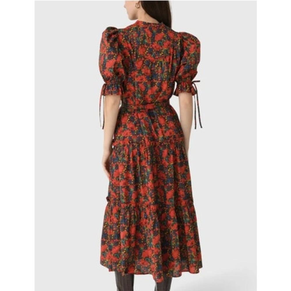 HUNTER BELL Sz S Small Holloway Dress Liberty London Floral - Picture 11 of 11